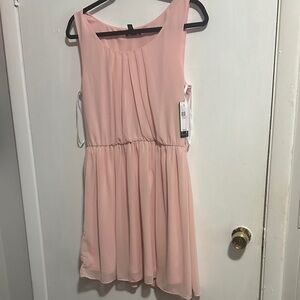 A. Byer Pink Mini Dress